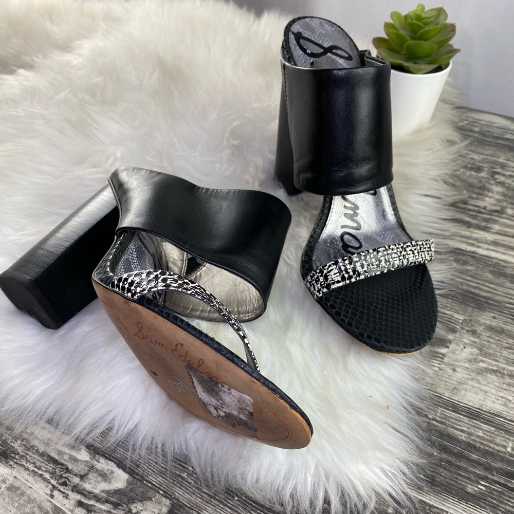 Sam Edelman Yoselin Leather Heels size 8.5